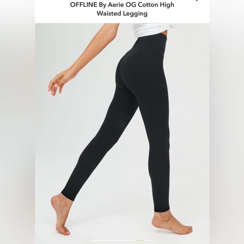 OFFLINE By Aerie OG Cotton High Waited Legging